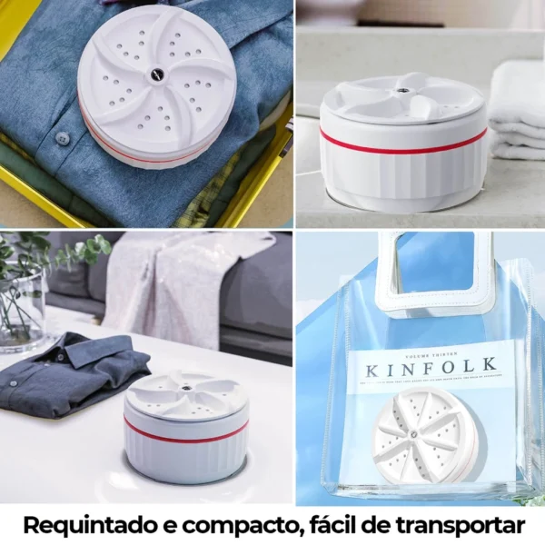 Mini Máquina de Lavar Roupas intimas, meias, Panos Toalhas - Image 4
